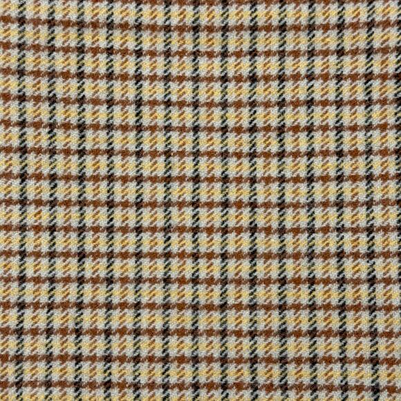 WILFRED Aritzia Renee Wool Cashmere Blend Plaid Mini Skirt Sz 2 Tan / Beige - Picture 5 of 6